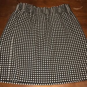 J Crew Polka Dot Skirt